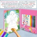 Princess Colouring Kit - Fast Shipping to USA & Canada - Image 3