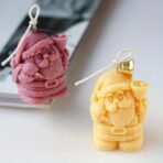 3D Santa Claus Candle Christmas Theme Silicone Mold for Making Resin Pillar Aromatherapy Candles Wax Soap Flower Specimen Clay Craft - Fast Shipping to USA & Canada - Image 6