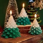 Christmas Tree Candle Mold I 3D Fondant Silicone Scented Wax Mould I Succulent Molds | Handmade Candles Making | for Mousse Dessert Soap Cake DIY Decorating - Fast Shipping to USA & Canada - Image 7