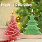 3Pcs Christmas Candle Moulds, Molds for Candle Making, Material Mold for DIY Home Decor, Religious Crafts & Wax Sculptures - Easy Release, Durable Candle Mold for Candle Making Enthusiasts (3pcs) - Fast Shipping to USA & Canada - Image 4