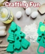 3-Piece Christmas Cookie Cutter for Gingerbread Men, Chocolate Mould and Candle Mould Silicone Set, Silicone Mould, Ideal for DIY Baking and Candle Making, Trees and Snowmen - Fast Shipping to USA & Canada - Image 4