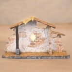 Christmas Crib House Nativity Scene Resin Holy Crib, Christmas Decorations, Christmas Gift, Xmas Crib 27 CM - Fast Shipping to USA & Canada - Image 4