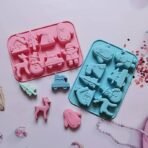 8 Slot Christmas Chocolate Mould, Candy Baking, 3D Reindeer, Snowman,Tree, Mountain, Car,Reindeer, Santa Claus, House, Penguin, Shape Mold for DIY Handmade Soap Candles Jelly Fondant,Gummy - Fast Shipping to USA & Canada - Image 7