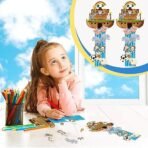 Peryiter 24 Pieces Noahs Ark Craft Kit DIY Noahs Ark Toy, Sunday School Crafts Ark Decorations for Operation Christmas Boys and Girls Gift Home Classroom Activities Gift Party - Fast Shipping to USA & Canada - Image 4
