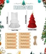 12PCS Christmas Candle Mold Set for DIY Crafts, Christmas Tree Candle Mould, Candle Making Kit with Reusable Silicone Molds, Perfect for Holiday Gifts and Aromatherapy - Fast Shipping to USA & Canada - Image 3