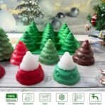 Big Christmas Tree Cake Mold Silicone Soap Epoxy Resin Mold 3D Xmas Tree Moulds for Candle Making Christmas Cake Muffin Baking Tray Chocolate Making DIY Christmas Party Gift Home Party Decoration - Fast Shipping to USA & Canada - Image 7