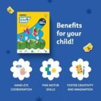 Fevicreate Sand Art Butterflies Art & Craft Kit | Includes Butterfly Templates, Multi-Coloured Sand, Magnet Strip, Spatula & More | by Fevicol | Best Gift for Boys & Girls Age 5+ | Return Gift - Fast Shipping to USA & Canada - Image 4