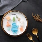 9 Slot Christmas Chocolate Mould, Candy Baking, 3D Santa Claus, Hat Snowman,Tree, Gift Boxes, Socks, Candy Stick Shape Mold for DIY Handmade Soap Candles Jelly Fondant,Gummy - Fast Shipping to USA & Canada - Image 7