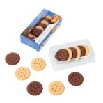 Pack of 6 Erasers Erasers Stationery School Rubber Schools Sketches Office Sign Kid Party Favour Gift Toy Gift Creative Christmas Birthday Gift in Shape Biscuits (6 Pcs Set) - Fast Shipping to USA & Canada