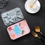 9 Slot Christmas Chocolate Mould, Candy Baking, 3D Santa Claus, Hat Snowman,Tree, Gift Boxes, Socks, Candy Stick Shape Mold for DIY Handmade Soap Candles Jelly Fondant,Gummy - Fast Shipping to USA & Canada - Image 5