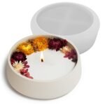 Large Silicone Bowl Mold, 7.2'' Round Container Resin Concrete Mold for Bowls, Silicone Molds for Epoxy Resin, Christmas Valentine Candle Molds Plant Pot Mold DIY Storage Art Crafts - Fast Shipping to USA & Canada