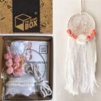 The brown box DIY Dream Catcher Making Kit for Kids & Adults | Complete Art & Craft Set with Ribbons, Beads & Flowers | Screen-Free Creative Hobby | Birthday & Christmas Gift, Return Gift - Fast Shipping to USA & Canada