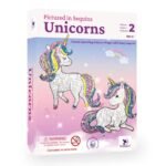 TOYKRAFTT Art and Craft Kit Picture in Sequins Unicorns| Sequins for Kids Craft | Gift for Girls Boys Age of 5 to 7 Years Old Birthday Return Gift - Fast Shipping to USA & Canada