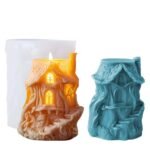 Candle Mould Silicone,Christmas Candle Moulds,Candle Moulds,Suitable for DIY Candle Making, Handmade Home Decoration, Holiday Gifts, Art and Handicraft Projects - Fast Shipping to USA & Canada