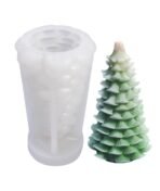 Christmas Tree Candle Mould, Christmas Candle Moulds,Candle Mould, Unique Christmas Tree Candle Making, Christmas Mould Silicone Ideal for Homemade Gifts and Festive Decorations - Fast Shipping to USA & Canada