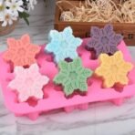 LEGACYCART Snowman Snowflakes Christmas Tree Stockings Bells Chocolate Party Cake Decorating Tools DIY Silicone Mold Gumpaste Homemade soap and Candle Mould Christmas Baking Decoration Supplies - Fast Shipping to USA & Canada - Image 4
