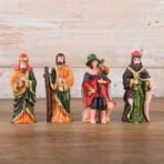 Nativity Scene Miniature Figurine Set ? Baby Jesus in Manger with Holy Family Statues | Traditional Christmas Crib Ornaments for Home D?cor, Church Displays, Festive Showpieces & Holiday Gifting - Fast Shipping to USA & Canada - Image 7