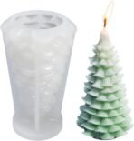 Cedar Christmas Tree Candle Mould I 3D Fondant Silicone Scented Wax Mould I Special for Christmas Succulent Molds for DIY Handmade Ornament Cake decor Aromatherapy Soap Resin Art Craft - Fast Shipping to USA & Canada