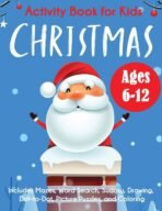 Christmas Activity Book for Kids - Fast Shipping to USA & Canada