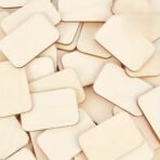 American Elm 30pcs Rectangular Wooden Blanks for Painting Carving DIY Crafts mini Wood Pieces for Christmas Wedding Decoration and Art Projects - Fast Shipping to USA & Canada