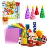 Beeswax Candle Making Kit for Starter,Candle Rolling Kit for Kids,Craft Supplies Kit Art Project Activity Gifts,Art & Crafts DIY Kit for Birthday,School Activities,Easter Christmas Holiday Age 4+ - Fast Shipping to USA & Canada