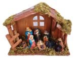 Christmas Nativity Crib Set for Christmas Decoration Item Xmas Decoration Ornaments - Fast Shipping to USA & Canada