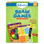 Skillmatics Brain Games Activity Mats - Logic and Problem Solving Game for Kids, Reusable Write & Wipe Activity Set with Marker, Educational Gift for Ages 6, 7, 8, 9 & Up - Fast Shipping to USA & Canada