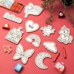 NESTA TOYS - DIY Unicorn Magnets (10 Pcs) | Mess-Free Art & Craft Activity for Girls & Boys | Art Kits & Supplies | DIY Creative Activity | Gifts for Kids Ages 6, 7, 8, 9, 10, 11, 12 Years - Fast Shipping to USA & Canada