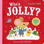 Who's Jolly?: The perfect toddler Christmas gift - with felt flaps and a mirror! - Fast Shipping to USA & Canada