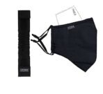 Xtore FDA CE Certified Cotton Cloth Washable Reusable N95 Cloth Mask Without Valve, 1 Filter & 1 Head Band for Unisex (Ebony Black) - Fast Shipping to USA & Canada - Image 2