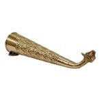 SHRI KAILAMAI Traders Pure Brass Shringi | Gaumukhi Kamandal with Gangajal | Kashi Rudrabhishek Pooja Kalash | Sawan Puja Essential for Shiv Abhishek (4 CM) - Fast Shipping to USA & Canada - Image 2