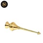 Spray Bottle for Gangajal, Perfume Gulab Pash Sprinklers for Home Temple Pooja Decorative Showpiece - 5 cm (Brass, Gold) - Fast Shipping to USA & Canada - Image 2