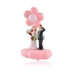 CraftVatika Love Couple Miniature Showpiece with Light Valentines Day Gift for Boyfriend Girlfriend, Wife Husband Valentine Decoration Gift Item, Multicolor, 8.5cm, 6.4cm - Fast Shipping to USA & Canada - Image 4