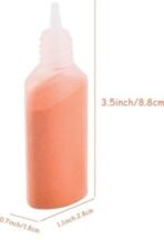 VRB DecTM 6 Pcs Rangoli Colour Powder Diwali Decoration Items for Home Decor/Rangoli Colours for Floor/Home Diwali/Navratri/Pongal/Pooja/Mandir Decor Creativity Ceramic (Pack of 6 Bottles - 80g Each) - Fast Shipping to USA & Canada - Image 3