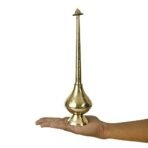 Brass Sprinkler Bottle for Holy Water, Gangajal and Perfume Gulab Pash Rose Water Paneer Sombu - (large, 11 Inch) - Fast Shipping to USA & Canada - Image 3