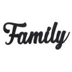 Webelkart Designer Family MDF Cutout Ready to Hang Home Decor Wall Art - 4.50" x 11" - Fast Shipping to USA & Canada - Image 5