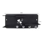 Sehaz Artworks Decorative Wall Shelves for Keys 2-Heart-Black Big Key Holder Key Rack Key Hanger|Wall Mount Wooden Shelves - Fast Shipping to USA & Canada - Image 3