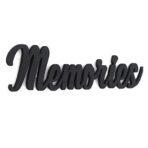 JaipurCrafts Designer Memories MDF Cutout Ready to Hang Home DECOR Wall Art - 2.50" x 11" - Fast Shipping to USA & Canada - Image 2