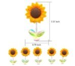 VRB Dec 10 pcs of Sunflower for Car Dashboard Decoration Items/car Decor Accessories for Dashboard,Miniature Toys,Car Dashboar,Decoration Accessories,etc. (10 Pcs Cute Swinging Sunflower) - Fast Shipping to USA & Canada - Image 2