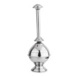 9.5 Inch Steel Gulab Pash Bottle for Gangajal, Gulab Dani Bottle for Pooja Water Sprinkler - Fast Shipping to USA & Canada