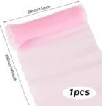 VRB Dec 2 Pcs (4 Yard/pcs) Floral Mesh Roll for Gift Wrapping, Flower Bouquets, DIY Crafts & Event Decor,flower bouquet gift packing Net for Decoration. (Pink) - Fast Shipping to USA & Canada - Image 2