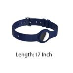 Xtore Dog Collar Case Compatible with Apple Air-Tag | Adjustable Skin Friendly - (Pack of 1, Navy Blue) - NO AIR-Tags Included - Fast Shipping to USA & Canada - Image 4