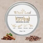 White Leaf Tobacco & Nicotine Free Smoking Mixture With 100% Natural Herbal Smoking Blend (makes 40 rolls) Tobacco Alternatives, Herbal Smoking Mix 1 Pack 30gm - Fast Shipping to USA & Canada - Image 3