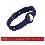 Xtore Dog Collar Case Compatible with Apple Air-Tag | Adjustable Skin Friendly - (Pack of 1, Navy Blue) - NO AIR-Tags Included - Fast Shipping to USA & Canada - Image 2