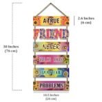 Sehaz Artworks Wooden Wall Hangings | Home Decor Items | Home Decoration Items - 6-0054 - Fast Shipping to USA & Canada - Image 3