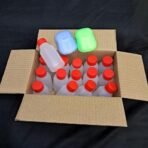 Pack of 15 | 50ml Empty Gangajal Bottles with 2 Travel Paper Soaps | Reusable for Pooja, Travel, and Storage Portable & Refillable Container For Hair Oils Shampoo Conditionar - Fast Shipping to USA & Canada - Image 4