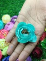 VRB Dec 12 Pcs Artificial Small Pheony Flowers Fake Water Floating Flowers for Pooja Thali, Festival and Events, Home Decor,Table, Pooja Room, Diwali Decoration Items and DIY Craft (Multicolor) - Fast Shipping to USA & Canada - Image 2