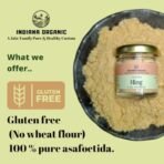 Indiana Organic Asafeotida Powder, Pure super strong Hing powder | Gluten Free, No wheat or Maida - 25 Gram - Fast Shipping to USA & Canada