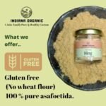 Indiana Organic Asafeotida Powder, Pure super strong Hing powder | Gluten Free, No wheat or Maida - 25 Gram - Fast Shipping to USA & Canada
