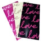 VRB Dec 10pcs Gift Wrapping Paper Sheet,Gift Paper,Gift Wrap Roll,Gift Cover Rapping Paper,Gift Packing Materials,Wrapping Paper for Gift Packing Birthday,valentine,Anniversary,Diwali,Christmas. (10 Pcs Love Printed Design Paper) - Fast Shipping to USA & Canada - Image 4